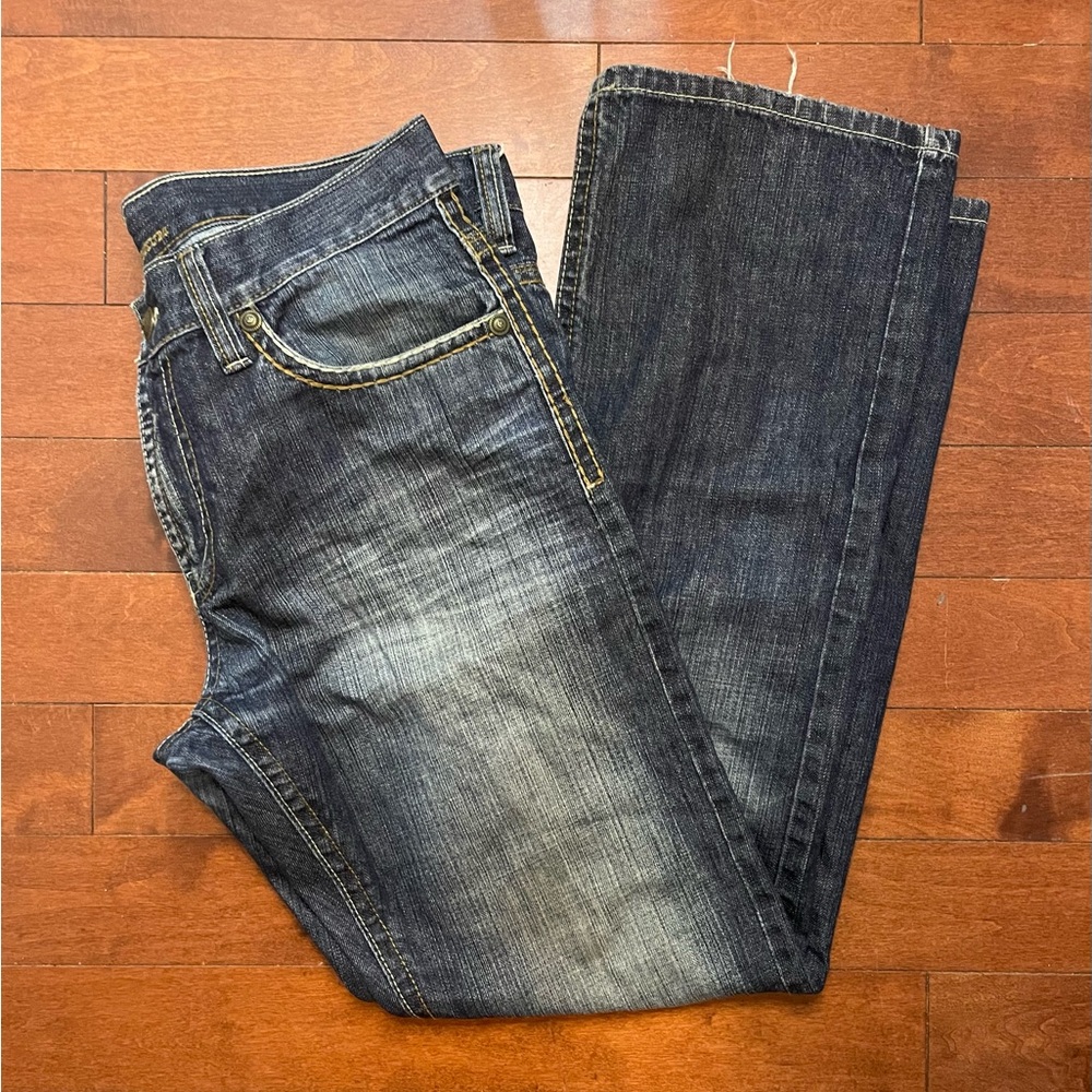 Stylish Dark Wash Men's Jeans